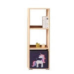 살림방 H6355 3단 3칸 나무 낮은책장 수납정리함 책수납장 : 살림방2