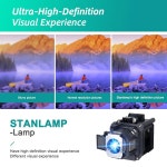 Stanlamp V13H010L63 교체용 램프 특수 EB-G5750WU EB-C450WH 하우징 내부 전구 EB-G5900 4200W 디자인 EB-G5950 EPSON 베어 업그... 