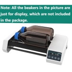 YFYIQI 롤러 믹서 4 테스트 튜브 랩 셰이커, 브러시리스 모터 수평 롤링 속도 20~80rpm 사양 45~100mm 최대 용량 1L 시약 병 2/2kg : 포근우편