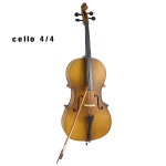 4/4 풀사이즈 첼로 세트 휴대용 가방 활 다리 로진 초급 학생 및 성인용 배스우드 악기 Black : 별빛커머스1