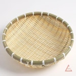 별추샤인 대나무 소쿠리 25cm 대나무바구니 야채물빼기 싸리채반 채소바구니 나무채반 : 노을마루