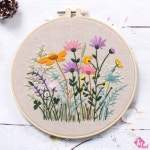 프랑스자수키트 야생화 프랑스자수독학 : 1st 가성비 추천 쇼핑몰