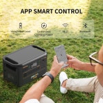 pecron E1500LFP 2200W 태양광 발전기 패널 휴대용 200W 발전소 1 500W 고속 충전 3 07kWh : 안재욱직구