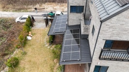 강원도 춘천 신북읍 처마형 5kW 가정용태양광 비가림막 추가 시공 : 에이스솔라에너지