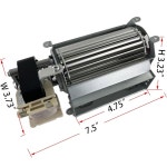 난방기용 직매장 부품 키트 DN119 벽난로 송풍기 FK21 GFK21 R7-RB21K HB-RB21K, 크기 L7.5 xW 3.73 x H3.23 : 로아셀렉트