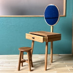 제페토의 미니어처 원목 가구 만들기 시리즈 1/10 크기 화이트오크 원목 책장 : 다락목공방