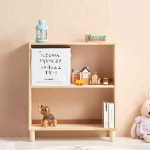 살림방 H6391 2단 2칸 나무 다리형 책장 소형책장 : 살림방2