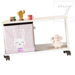 내집방 H6386 1단 1칸 바퀴형 책장 거실책장 책정리 : 내집방2