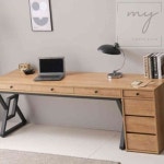 내집방 G5706 1600 수납책상+서랍장세트 사무실책상 : 내집방2