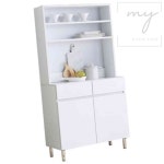 내집방 G5303 상부 서랍 수납장세트 800 그릇진열장 : 내집방2