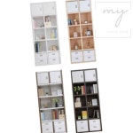 내집방 G3211 10칸 높은 책장 800 예쁜책꽂이 거실책꽂이 : 내집방2