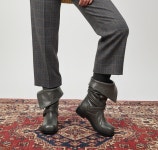 이쁜수작 가을여성 가죽 앵클숏부츠 3cm굽 AG Z0032 : 이쁜수작