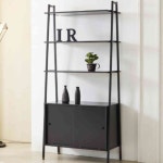 살림방 H4461 슬라이드 스틸 수납 선반장 850 거실콘솔 수납형거실장 : 살림방2