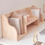 살림방 H6925 나무 4칸 책꽂이 800 작은책꽂이 : 살림방2