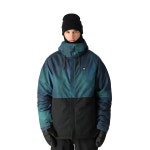 686 남성 재단 단열 재킷 - 후드가 달린 보온 스노우 방수 및 내후성 Blue Medium : 쇼핑여권