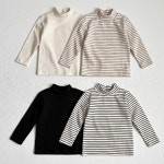 여유로미 원플원 기본 폴라 티셔츠 비비드아이 유아단체티 어린이집티셔츠 : 여유로미