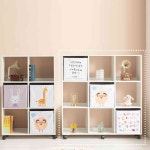 살림방 H6317 3단 9칸 바퀴형 심플책장 작은책장 : 살림방2