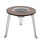 한나상회 원형 화로 테이블 난로테이블 화로대 : 한나 상회