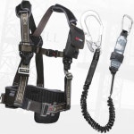 상체식 싱글 안전벨트 브라운 산업안전벨트 : 장수상사