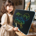 20인치 LCD 쓰기 태블릿 디지털 아트 도구 다채로운 화면이 있는 매직 칠판 전자 드로잉 패드 교육용 장난감 : 사계 코퍼레이션