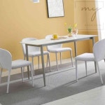 내집방 G5506 4인 식탁세트A 인조대리석식탁 다이닝테이블 : 내집방2