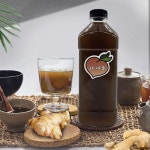 국내산 생강청 1리터 수제 착즙 생강차 진저라떼 : 자여늘 수제청