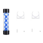 200mm 물 냉각 PC 물탱크 컴퓨터 탱크(G1/4 나사산 포함) 액세서리(파란색) : 바른상