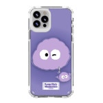 아이폰17 아이폰시리즈 몽몽 라벨 미니미 무빙 아크릴 스마트톡 클리어 에어쿠션 젤하드케이스 tc : 249스토어