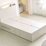 내집방 H8222 2단 수납 LED 침대 SS 수납형침대프레임 : 내집방2