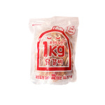 대용량 강아지 간식 뉴트리오 한가득 담은 애견간식 오리슬라이스, 1kg, 1개 : 올코