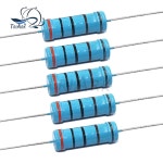 20PCS 1W 금속 필름 저항기 1R 2M 1R 2R 10R 22R 47R 100R 330R 1K 7K 10K 22K 47K 100K 330K 470K 10 22 47 100 : 머시마켓15호점