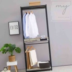 내집방 G5182 드레스룸 행거 A 800 수납식행거 : 내집방2