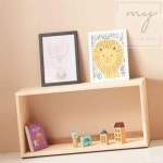 내집방 H6403 1단 1칸 나무 책장 피규어수납장 선반형책장 : 내집방2