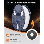 테크베어스 PLA 3D 프린터 필라멘트 번들, 250g 1 75mm, 각 스풀 0 25kg, 2kg, 8팩, 블랙 화이트 투명 그레이 오렌지 핑크 레드 그린... 