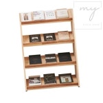 내집방 H6728 4단 나무 선반책장 770 책선반 : 내집방2