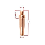 Victor Style 아세틸렌 토치 팁 3개, 0-3-101, 1-3-101, 2-3-101 : 지온15주누