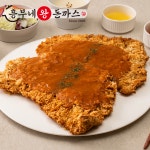 [흥부네 4팩] 20년정통 옛날 경양식 왕돈까스 대용량 수제 돈까스 : 흥부네왕돈까스