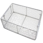 304 스텐 메쉬 바구니 초음파 파장 사각 50cm 60cm : 백호물류