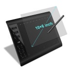 10moons 1060Plus 디지털 그래픽 태블릿 아티스트 디자이너 드로잉 Win 및 mac용 : 원드월드샵
