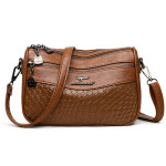 리치모리 가죽 클래식 패턴 숄더 크로스백 : 주식회사 리치모리