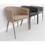 쿤스트체어 샌드패브릭 카페 업소용 식당 테이블 인테리어 의자 : 미소가구