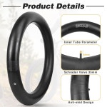 GRELiving 2PCS 20x4입니다 0/26x4입니다 0 자전거 튜브 20/26인치 AV35mm 호스 Fat Bike Innertube/Mountainbike 전기 : 카페부품창고