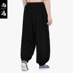 스님바지 승복 여름 절복 승려 법복 명상 밝은 팬츠 단층 블랙 S155-160CMS키 : 반픽003