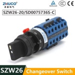 ZHUCO SZW26/LW26-20 LW39B-16 목공 기계 밀링 컨베이어 용 6 상 20A 660V 로터리 전환 캠 스위치 : 이지유통7