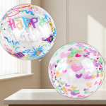 생일 홈파티 기념일 촬영 소품 PVC 투명 데코 장식 풍선 풍선아트PVC : 이레이레6699