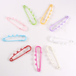 [ppdh0835~43] 컬러 옷핀 3구 브로치/뱃지/고리달린 옷핀 부자재 : 제나루체