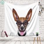 가림막 안경낀 비글 포스터 소품 강아지 200X150 데코 : 홈프랜즈