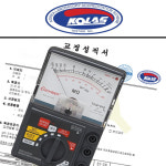 KOLAS 검교정 성적서 포함 태광 절연저항계 TKM-910/920 누전 테스터기 필증 : 큐사이언스몰