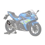 요시무라 슬립온 GSX250R 17/23 R-11 사이클론 정부인증 1엔드 EXPORT SPEC 메탈매직 YOSHIMURA 110-139-5E20 : MMA허브