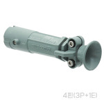 우창전기 3상 FPR-20 플러그 교환용 4핀 3P+1E 방폭 FPR-2023 주문제작 : 탄탄전기